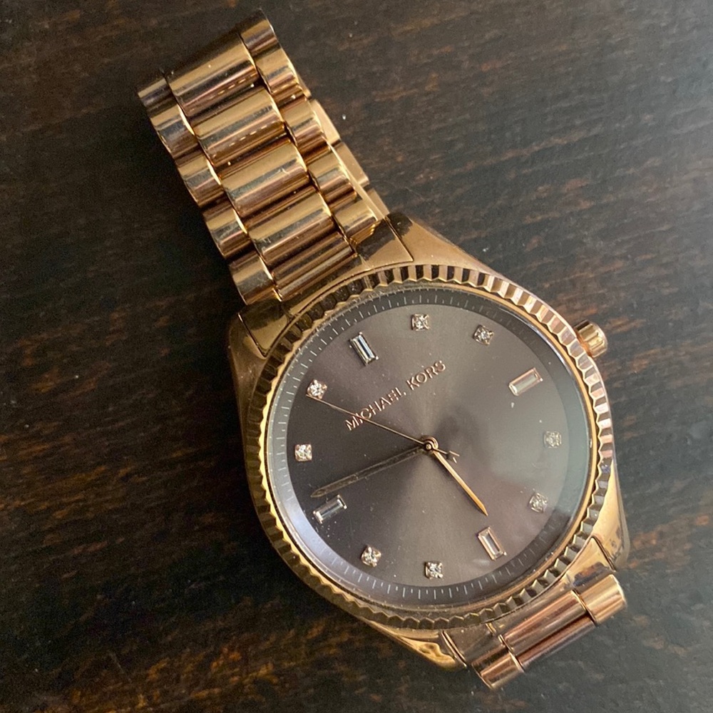 NWOT Michael Kors Blake Rose Gold MK3227 Ladies Quartz Watch